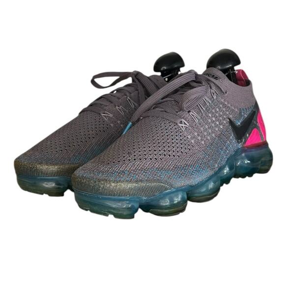 Womens Nike Air VaporMax 942843-004 Athletic Sneaker Shoes Size 8.5 Gray Running - Picture 1 of 6
